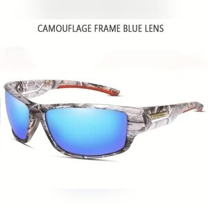 New LOISRUBY Camouflage Polarized Cycling Driving Sunglasses, T2MISH
